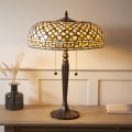 Endon 112178 - Stolna lampa Tiffany MILLE FEUX 2xE14/40W/230V Ø 45 cm