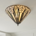 Endon 112191 - Stropna svjetiljka Tiffany ASTORIA 2xE27/60W/230V promjer 40 cm