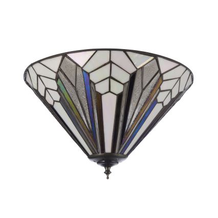 Endon 112191 - Stropna svjetiljka Tiffany ASTORIA 2xE27/60W/230V promjer 40 cm
