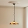 Endon 112197 - Luster na lancu Tiffany INGRAM 1xE27/60W/230V Ø 45 cm