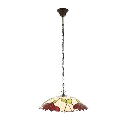 Endon 112246 - Luster na lancu Tiffany BOTANICA 1xE27/60W/230V Ø 45 cm