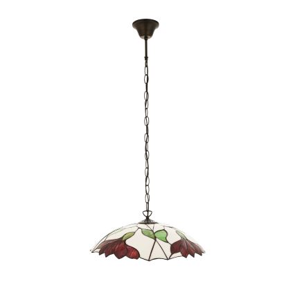 Endon 112246 - Luster na lancu Tiffany BOTANICA 1xE27/60W/230V Ø 45 cm