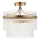 Endon 112575 - Nadgradni luster MARIETTA 3xE14/7W/230V mesing/prozirna