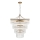 Endon 112576 - Luster na lancu MARIETTA 16xE14/6W/230V mesing/prozirna