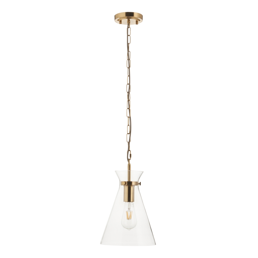 Endon 112859 - Luster na lancu HARLOW 1xE27/10W/230V mesing