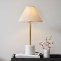 Endon 114211 - Stolna lampa 1xE14/7W/230V bež/mesing
