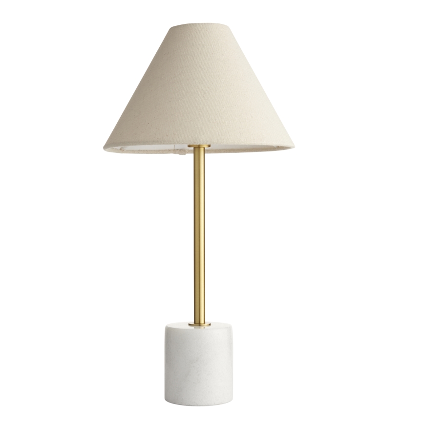 Endon 114211 - Stolna lampa 1xE14/7W/230V bež/mesing