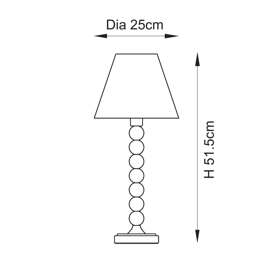 Endon 114714 - Stolna lampa HIGGLEDY 1xE14/7W/230V plava/ljubičasta