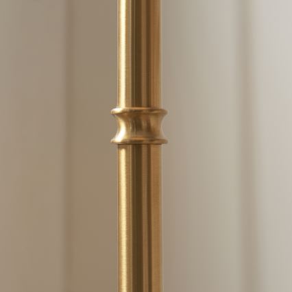 Endon 114786 - LED punjiva podna lampa BURLEY s podesivom svjetlinom LED/1,5W/5V 3600 mAh mesing/ružičasta