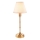 Endon 114811 - LED punjiva stolna lampa BURLEY s mogućnošću prigušivanja LED/1,5W/5V 3600 mAh mesing/bijela