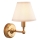 Endon 114830 - LED Prigušiva punjiva zidna lampa BURLEY LED/1,5W/5V 3600 mAh mesing/krem
