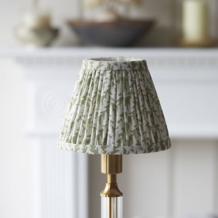 Endon 114838 - LED punjiva stolna lampa s prigušivanjem svjetla MORTON LED/1,5W/5V 3600 mAh mesing/zeleno