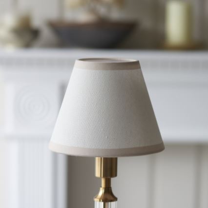Endon 114849 - LED punjiva stolna lampa s prigušivanjem MORTON LED/1,5W/5V 3600 mAh mesing/bež