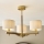 Endon 116993 - Luster na štapu HEATHCLIFF 3xE14/7W/230V mesing/jasen