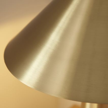 Endon 118685 - Stolna lampa ISAK 1xE27/10W/230V zlatna