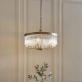 Endon 119110 - Luster na lancu CLERMONT 5xE14/6W/230V mesing