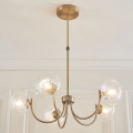 Endon 119210 - Luster na štapu HAGUE 5xG9/5W/230V mesing