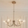 Endon 119224 - Luster na sajli HAGUE 7xG9/5W/230V mesing