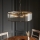 Endon 119455 - Luster na lancu RIDGETON 8xE14/7W/230V matni krom