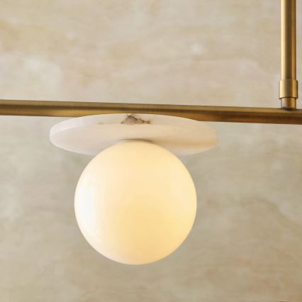 Endon 120038 - Luster na šipci CERCHIO 4xG9/5W/230V mesing
