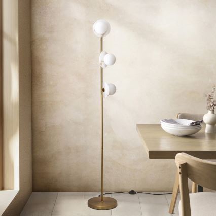 Endon 120042 - Podna lampa CERCHIO 3xG9/5W/230V mesing