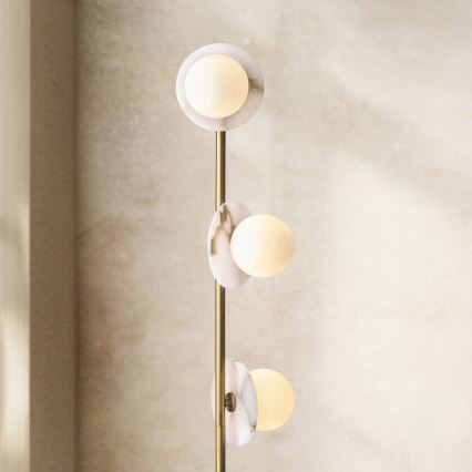 Endon 120042 - Podna lampa CERCHIO 3xG9/5W/230V mesing