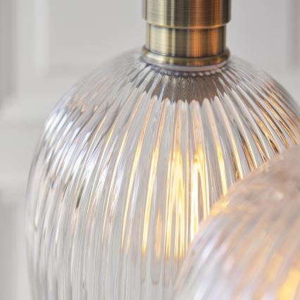 Endon 120656 - Luster na sajli 3xE27/10W/230V mesing