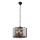 Endon 61281 - Luster na lancu CLOONEY 4xE14/40W/230V crna/dimljeno