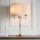 Endon 63648 - Stolna lampa STANFORD 2xE14/40W/230V mesing/bež