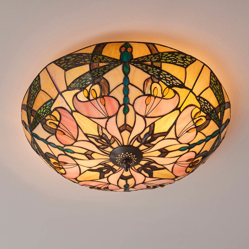 Endon 63922 - Stropna svjetiljka ASHTON 2xE27/60W/230V pr. 45 cm