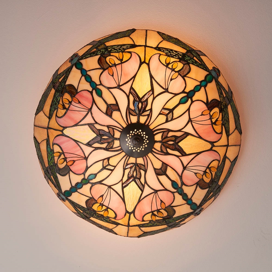 Endon 63922 - Stropna svjetiljka ASHTON 2xE27/60W/230V pr. 45 cm