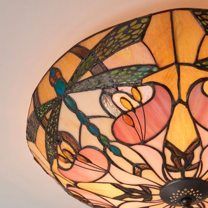 Endon 63922 - Stropna svjetiljka ASHTON 2xE27/60W/230V pr. 45 cm