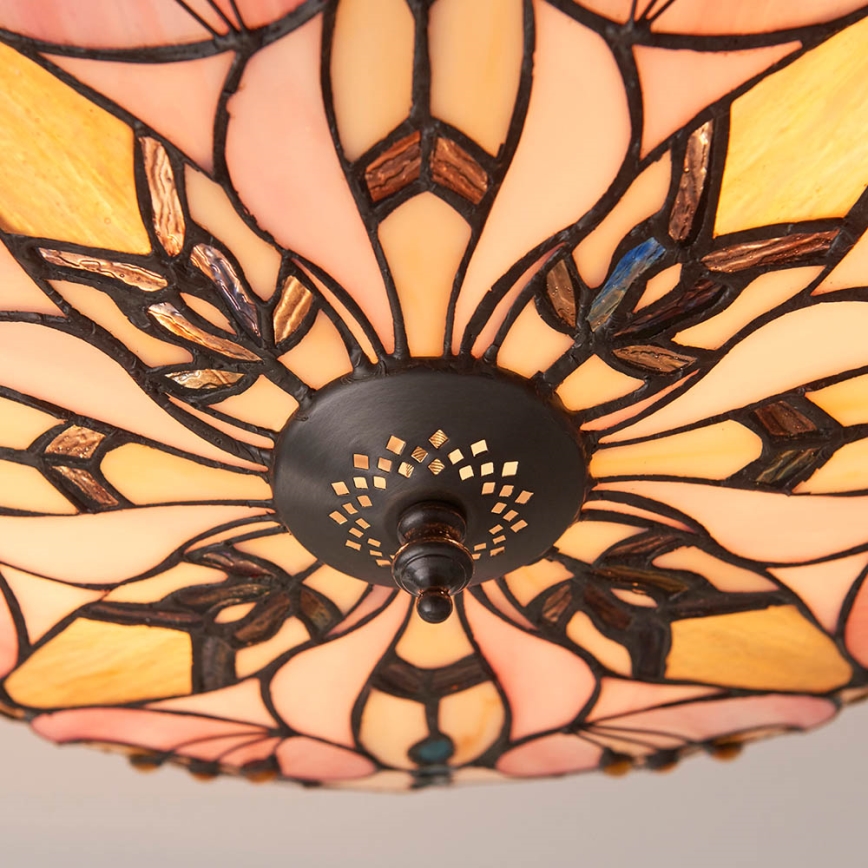 Endon 63922 - Stropna svjetiljka ASHTON 2xE27/60W/230V pr. 45 cm