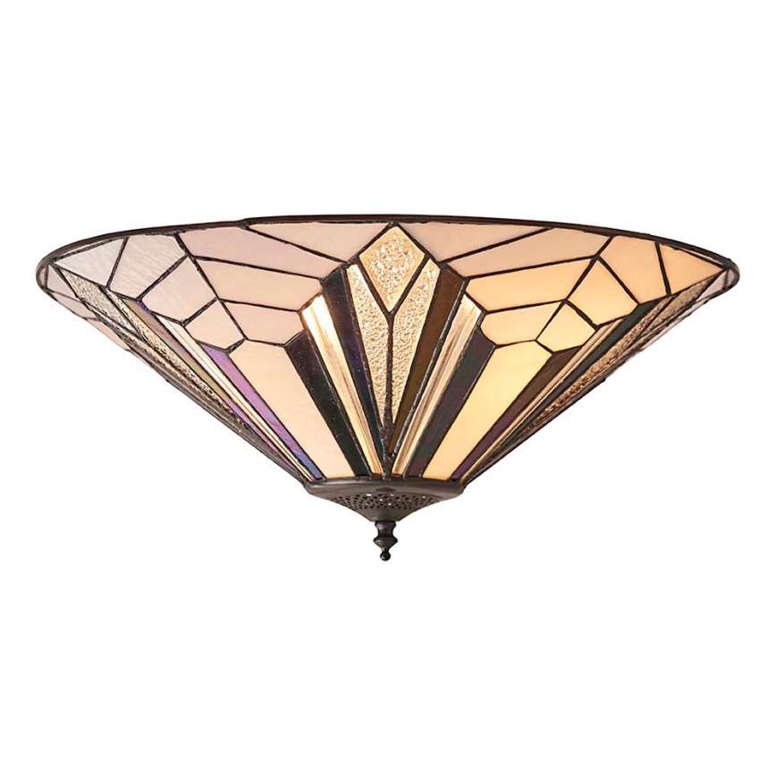 Endon 63935 - Stropna svjetiljka ASTORIA 2xE27/60W/230V pr. 48 cm