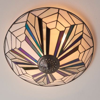 Endon 63935 - Stropna svjetiljka ASTORIA 2xE27/60W/230V pr. 48 cm