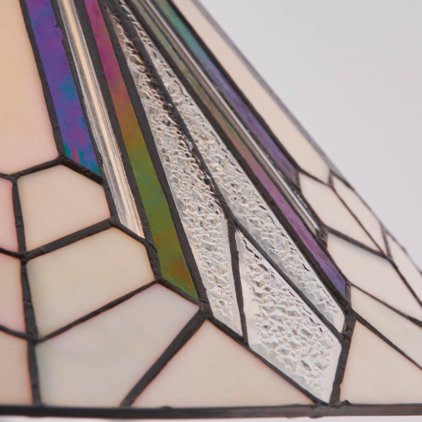 Endon 63937 - Luster na lancu Tiffany ASTORIA 1xE27/60W/230V Ø 40 cm