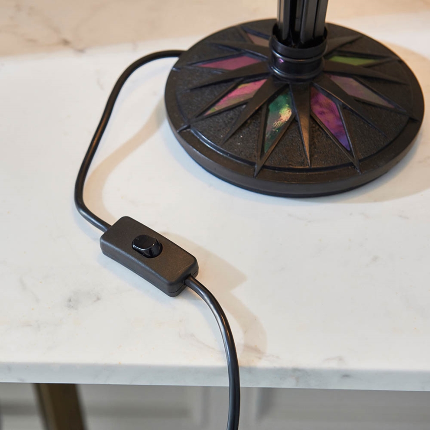 Endon 63939 - Stolna svjetiljka Tiffany ASTORIA 2xE27/60W/230V Ø 40 cm