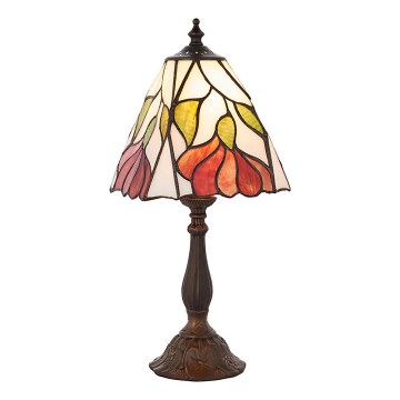 Endon 63963 - Stolna lampa Tiffany BOTANICA 1xE14/40W/230V Ø 16 cm
