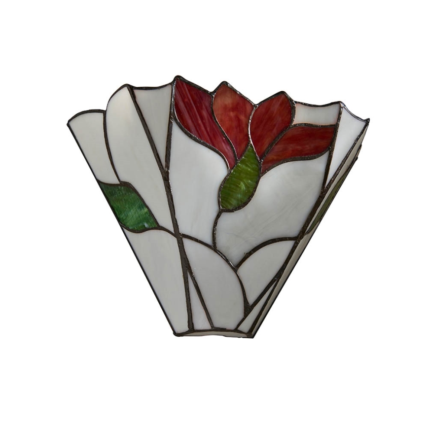 Endon 63964 - Zidna svjetiljka Tiffany BOTANICA 1xE14/40W/230V