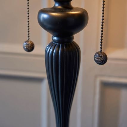 Endon 63972 - Podna lampa Tiffany BROOKLYN 2xE27/60W/230V, promjer 50 cm