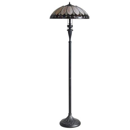 Endon 63972 - Podna svjetiljka BROOKLYN 2xE27/60W/230V Ø 50 cm
