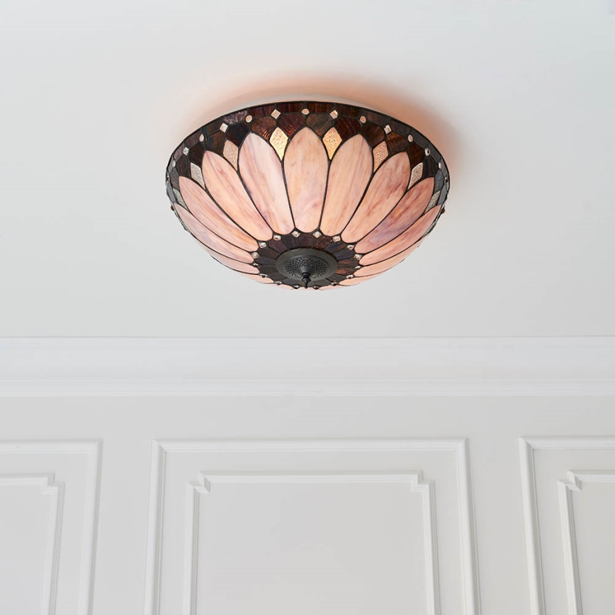 Endon 63973 - Stropna svjetiljka BROOKLYN 2xE14/60W/230V pr. 50 cm