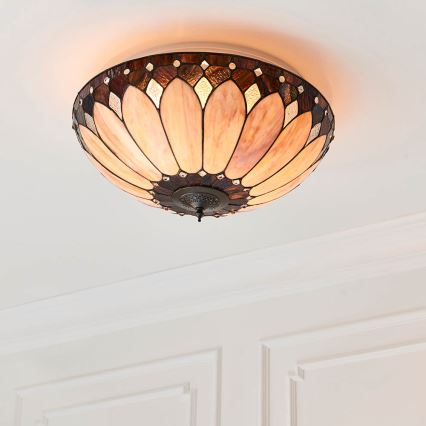 Endon 63973 - Stropna svjetiljka BROOKLYN 2xE14/60W/230V pr. 50 cm