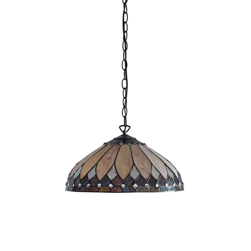 Endon 63977 - Luster na lancu BROOKLYN 1xE27/60W/230V pr. 40 cm