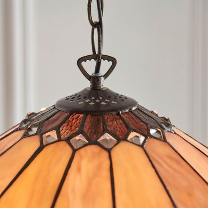 Endon 63977 - Luster na lancu BROOKLYN 1xE27/60W/230V pr. 40 cm