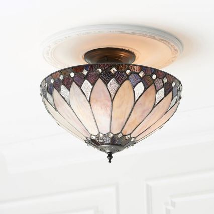 Endon 63978 - Nadgradni luster BROOKLYN 3xE27/60W/230V pr. 40 cm