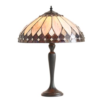Endon 63982 - Stolna lampa BROOKLYN 1xE27/60W/230V Ø 40 cm