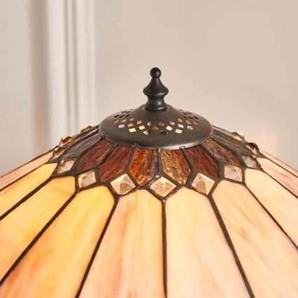 Endon 63982 - Stolna lampa BROOKLYN 1xE27/60W/230V Ø 40 cm
