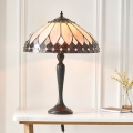 Endon 63982 - Stolna lampa Tiffany BROOKLYN 1xE27/60W/230V, promjer 40 cm