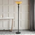 Endon 64042 - Podna svjetiljka Tiffany DARK STAR 1xE27/60W/230V Ø 42 cm